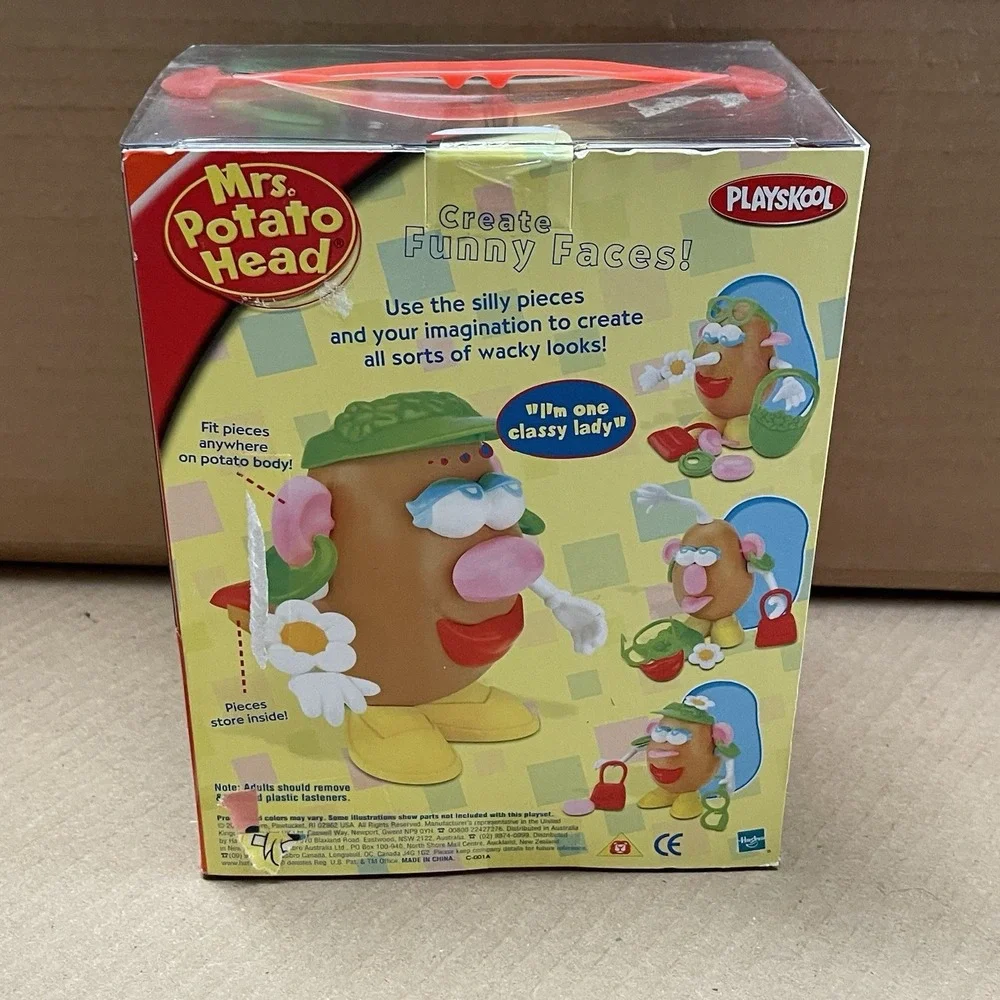 Mrs.‎ Potato Head Mix 'n Match Fun – 2004 Playskool – Complete In Original Box